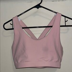 Running Girl Pink Sports Bra size Medium